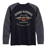 Harley-Davidson� Mens Long Sleeve Vintage Tee Shirt-LIMITED EDITION. 100% cotton.... by Harley-Davidson�