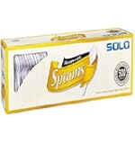 Solo White Heavyweight Spoons - 500 ct