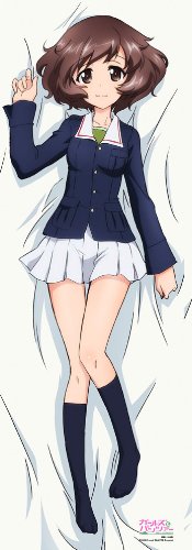 『ガールズ&パンツァー』 抱き枕カバー 「秋山 優花里」 テレカ付き