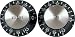 Musical Instruments : BELL KNOB SET (1 VOL, 1 TONE) BLACK
