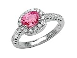 0.25 (1/4) cttw Pink Sapphire Ring LIFETIME WARRANTY
