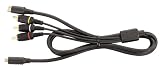 Sony VMC-30FS Long Length AV Cable with Special multi-RCA + S Terminal for most Sony MiniDV, DVD & HDD Camcorders (3 meters / 9.8 feet)