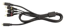 Sony VMC-30FS Long Length AV Cable with Special multi-RCA + S Terminal for most Sony MiniDV, DVD & HDD Camcorders (3 meters / 9.8 feet)