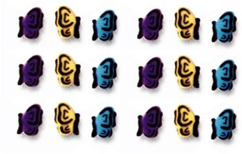 Butterflies Cakes, Cupcakes, Cookies - Butterfly Shaped Edible Hard Sugar Decorations (18... by Lucks