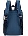 Leaper Extra Lightweight Casual Backpack Cool Travel Daypack Laptop Bag (Dark Blue)