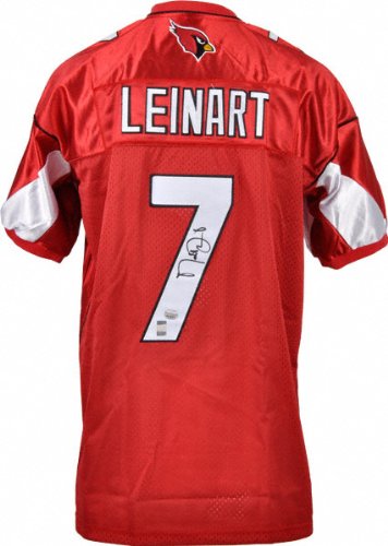 Matt Leinart Autographed Jersey | Details: Arizona Cardinals, Reebok, Red, Authentic
