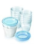 Philips Avent Scf612/10 Via 6Oz Breast Milk Storage Containers