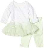 Best Price Little Me Baby-girls Newborn Sweet Rosebud Tutu Set, Green, 6 Months