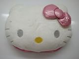 Hello Kitty Plush Car Multi Visor Organizer w/ Mirror