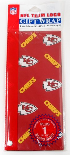NFL Kansas City Chiefs Wrapping Paper