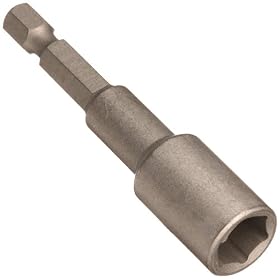 Wera Nut Setter Series 869/4 Non-magnetic Bit, Nut Setter 3/8" x 60mm Blade