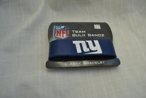 NEW* New York Giants NFL extra wide bulky Bandz Bracelet