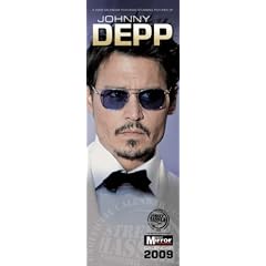 Johnny Depp Calendar 2009 (Slim Calendar)