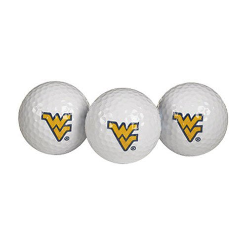 West Virginia Mountaineers Ncaa Golf Ball 3-pack