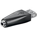 Wentronic USB-Adapter (A-Buchse auf 3.5mm Buchse)