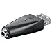 Wentronic USB-Adapter (A-Buchse auf 3.5mm Buchse)