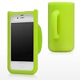 BoxWave iPhone 4 FlexiMug - The Soft Silicone Mug Case Cover for the Apple iPhone 4 (Lime Green) Cheap