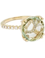 Suzanne Kalan "Vitrine" Green Amethyst Ring