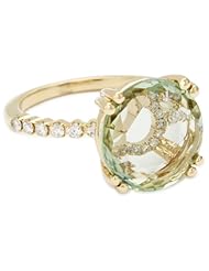 Suzanne Kalan "Vitrine" Green Amethyst Ring