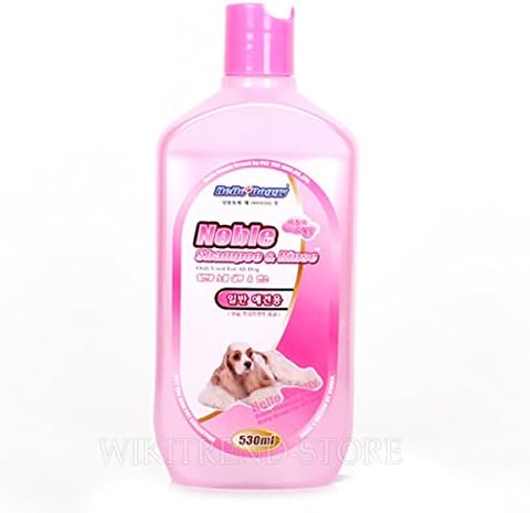 HelloDoggy Dog Cat Pet Nobble Shampoo & Rinse 17.92oz - Fresh Aquamarine