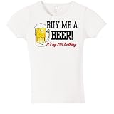 Buy me a beer - Beer, Drinking, Coffee, and Drug Jr. Miss Fitted Tee