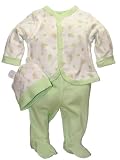 3pc Outfit Gift Set in Mesh Bag by Baby's Own - Green - 9 Mths