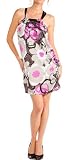 Juniors Halter Floral Print Summer Casual Party Dress