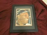 Willie Mays San Francisco Giants Auto Framed Photo PSA - Framed MLB Photos, Plaques, and Collages