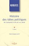 Histoire des id�es politiques : De l'...