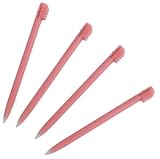 Gator Crunch Pink Color Stylus Pen Set for Nintendo DS Lite (4 pack) - Bulk Packaging