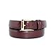 0211 - Marco LTD Mens Feather Edge Leather Dress Belt Cordovan