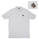 Purdue Boilermakers NCAA Classic Pique Polo Shirt (Heather)