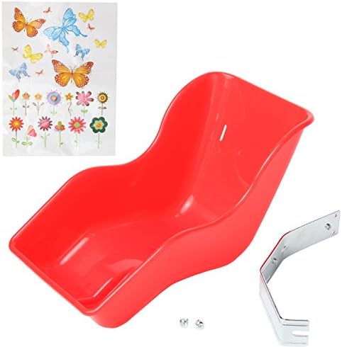 ARAD Doll Bicycle Seat with Decorate Yourself Decals (Fits American Girl and Standard Sized Dolls and Stuffed Animals)