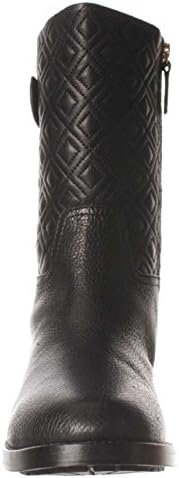 Tory Burch Marion Mestico Tumbled Leather Booties Black Size 9