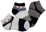 Boys sport star Low Cut Boys Socks - 3 Pair Socks - Sweet & Soft