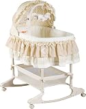 Delta Briarwood Rocking Bassinet, Beige/Tan