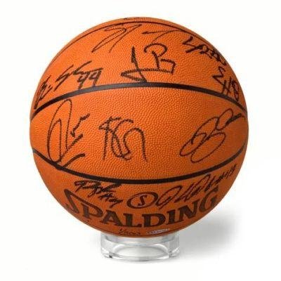 2008 Boston Celtics team signed NBA Champs basketball Garnett Pierce Rondo etc - Autographed Basketballs