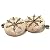 Jasper Cufflinks 05 Stone Fashion Spotted White Donut Crystal Healing Snowflake Silver