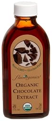 Flavorganics Organic Chocolate Extract, 2-Ounce Glass Bottles (Pack of 3)
