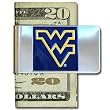West Virginia University Pewter Money Clip NCAA