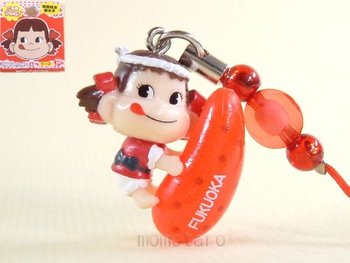[福冈限定]明太子ペコちゃん ビーズストラップ