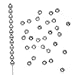 1000-PieceRoundBeads,3mm,SilverPlated