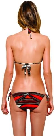 Salinas Women's Nago Tie Bottom Bikini Orange Medium