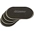 Reusable Furniture Movers for Heavy Furniture for Carpeted Surfaces (4 Pack) - Oval SuperSliders,  9-1/2" x 5-3/4"