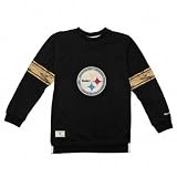 Pittsburgh Steelers Youth Vintage Jersey Crewneck Long Sleeve T-Shirt