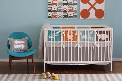 DwellStudio Baby Transportation Crib Set