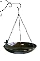 Unique Arts 18-Inch Large Hanging Birdbath, Copper Finish