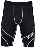 Mens Compression Base Layer Recovery Shorts-Yoga Shorts, Running