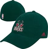 Milwaukee Bucks Basic Logo Primary Flex Slouch Hat