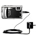 Gomadic Intelligent Compact AC Home Wall Charger for the Olympus Stylus TOUGH 6020 - High output power with a convenient, foldable plug design - Uses TipExchange Technology
